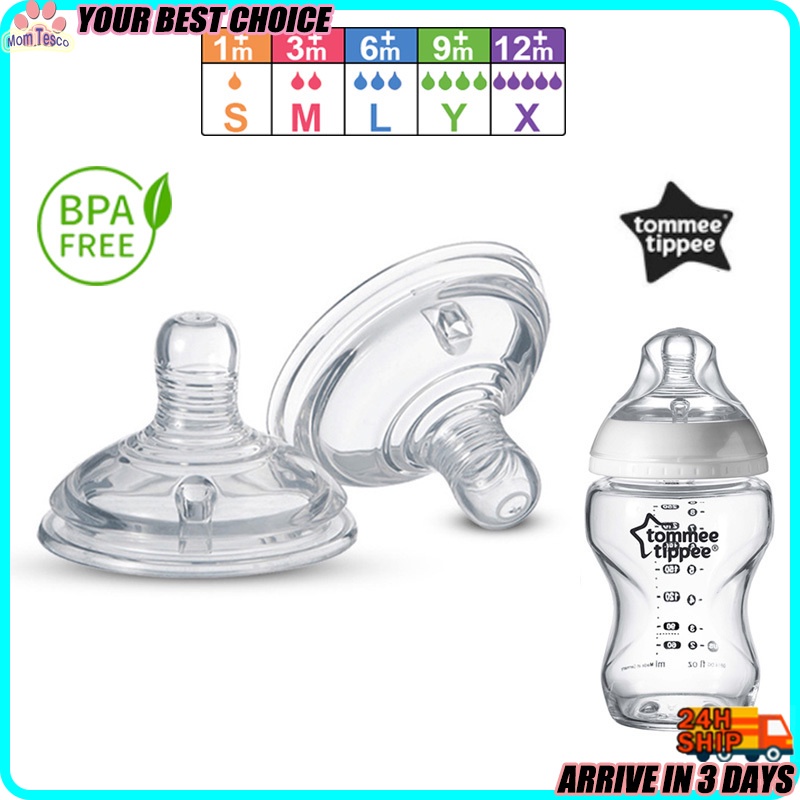 60MM Wide Neck Pacifier Screw Shape Baby Food Grade Feeding Silicone