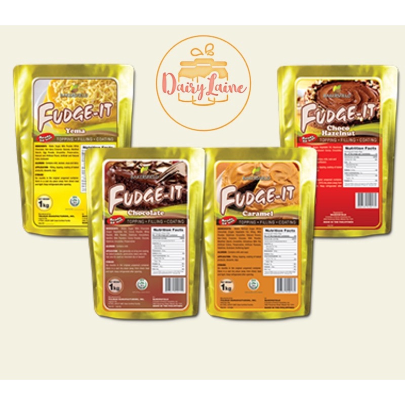 BAKERSFIELD Fudge it UBE CARAMEL CHOCO YEMA Shopee Philippines