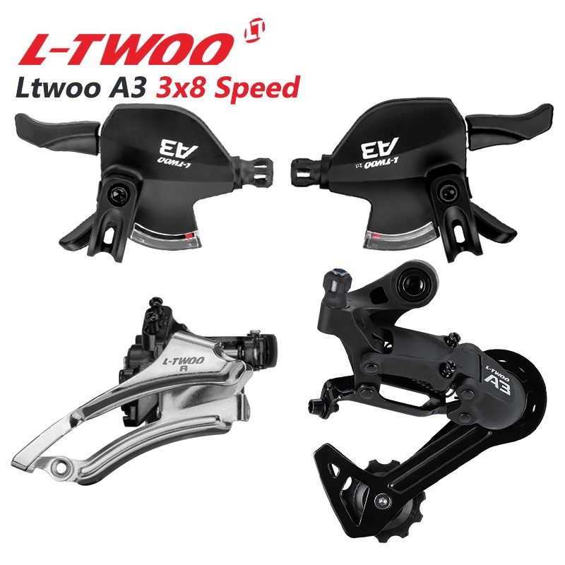 LTWOO A3 3x8 Speed 24 Rear Derailleur Front Trigger Shifter Lever ...