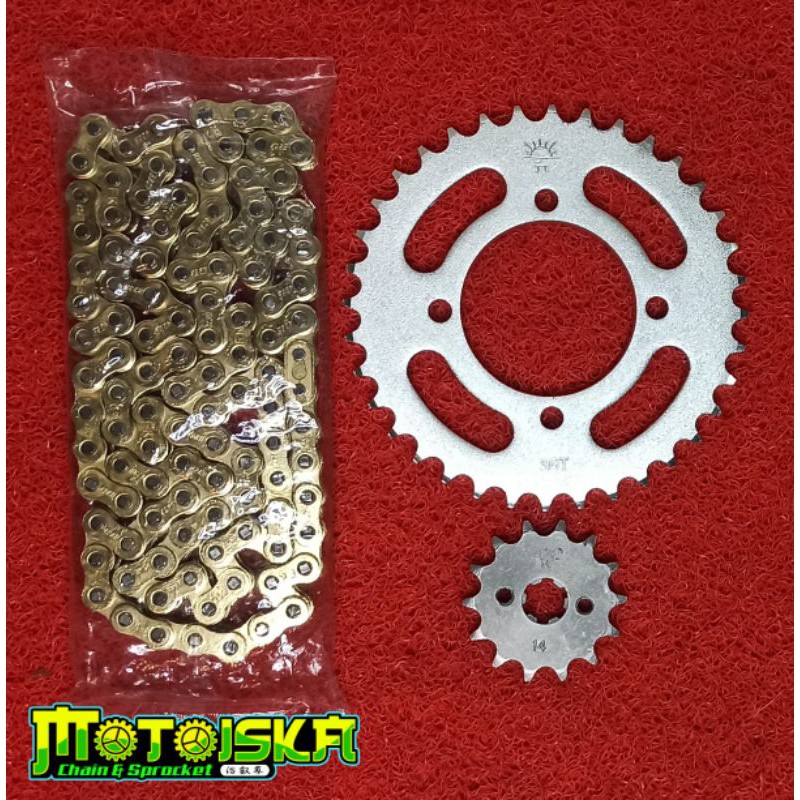 Bajaj ct deals 100 chain sprocket