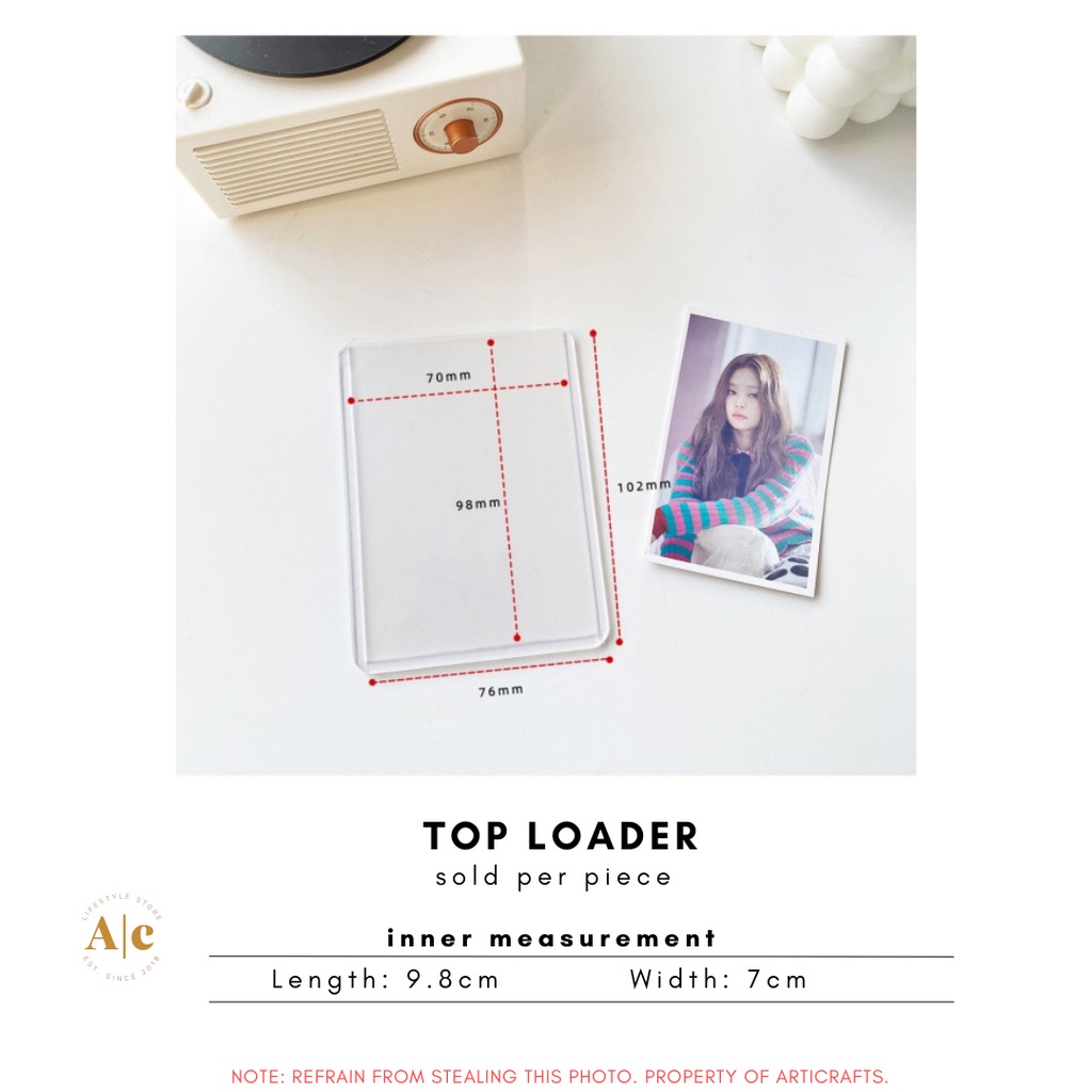 35PT Toploader Decorated Toploader Protector Pokemon Cards NBA Cards