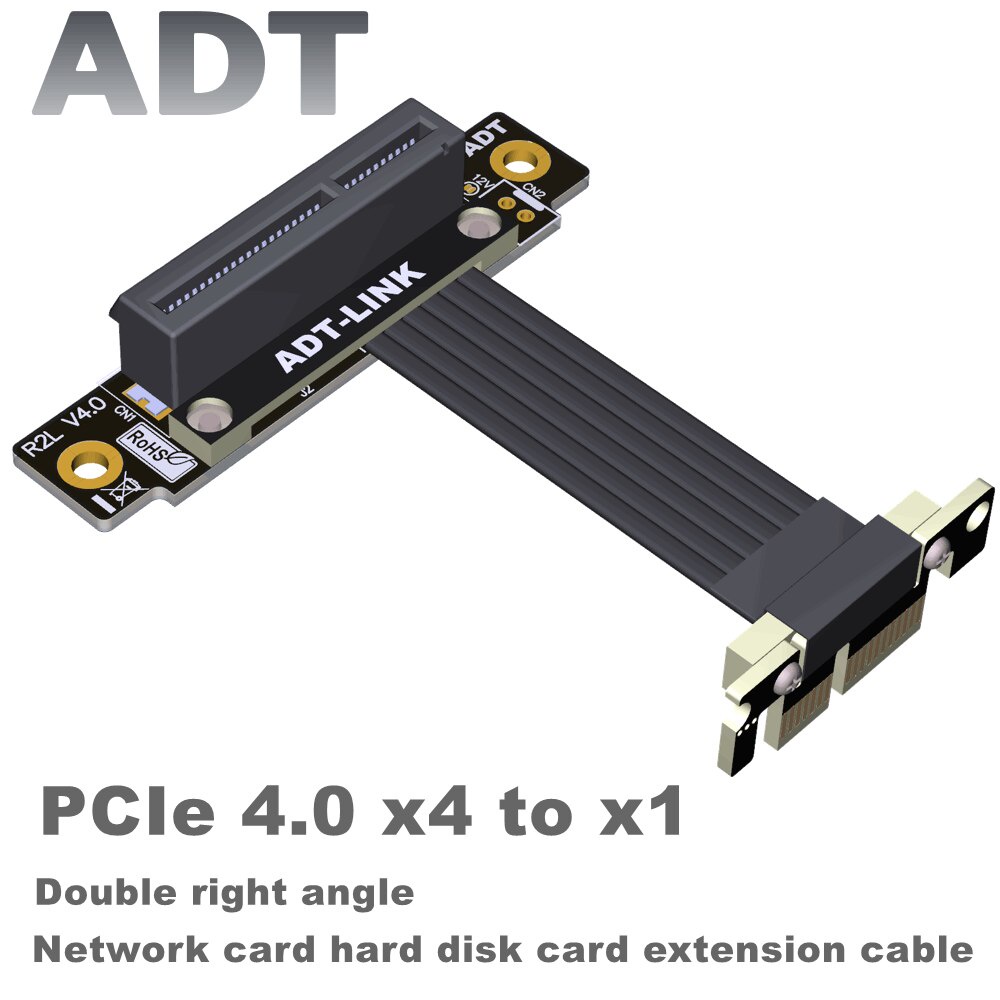 ADT GEN4 PCIe 4.0 PCI Riser 1X To 4X PCI-E PCI E Riser PCI Express ...