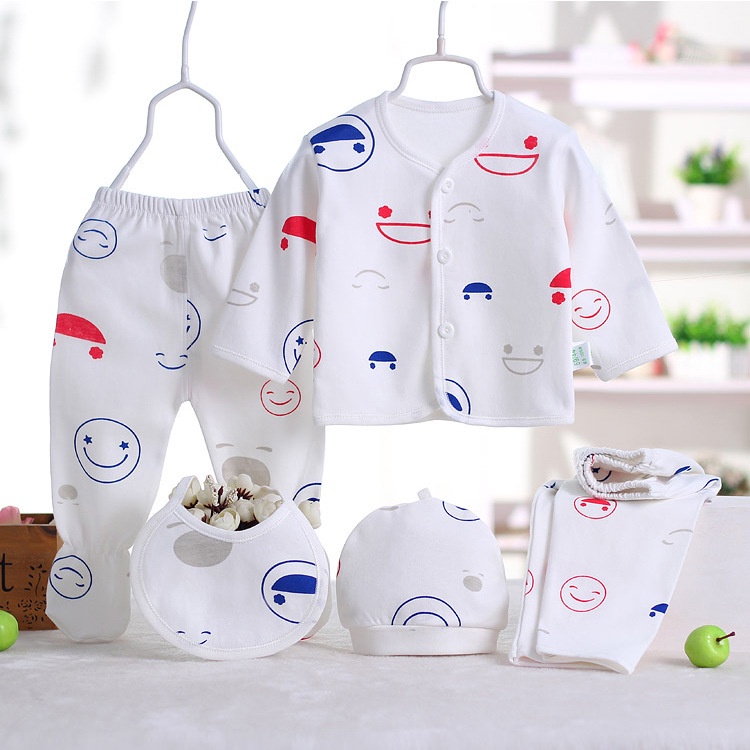 New style 5 PCS newborn clothes set baby clothes set for boys, girls ...