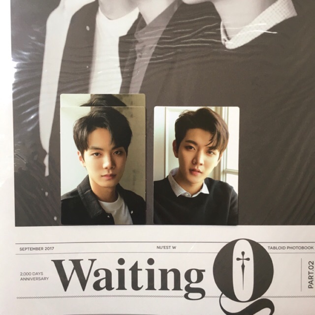Nu'est W - Waiting Q Photobook | Shopee Philippines