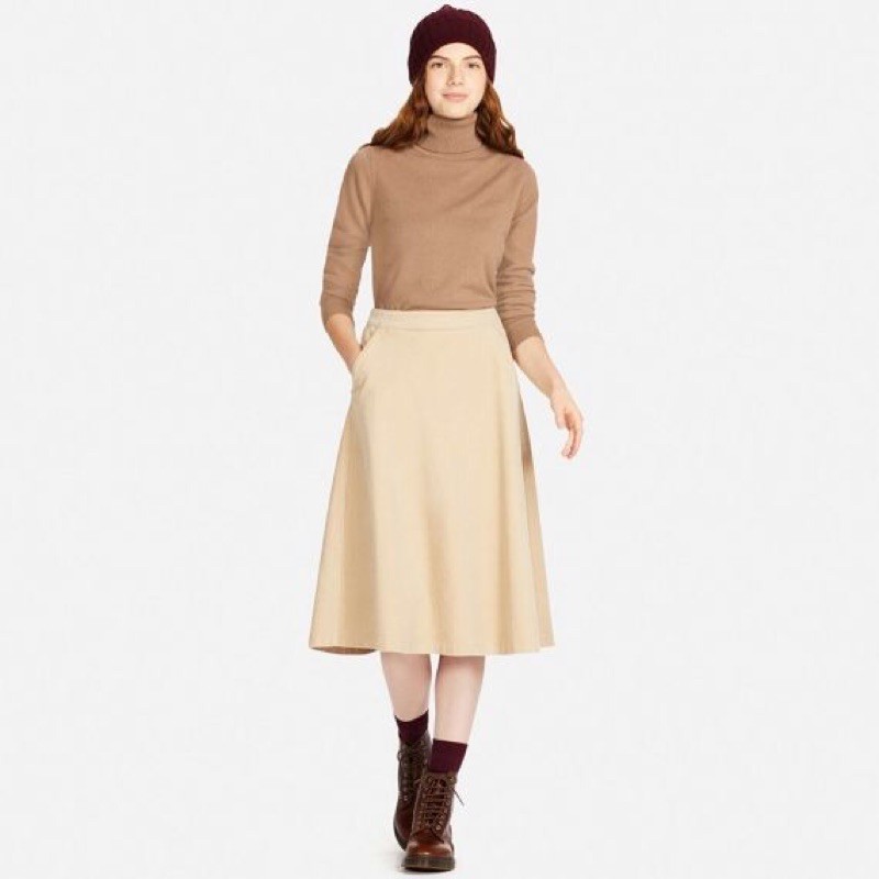 corduroy skirt uniqlo