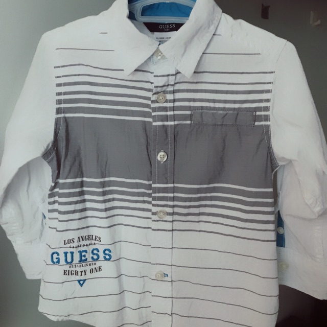 Guess polo long outlet sleeve