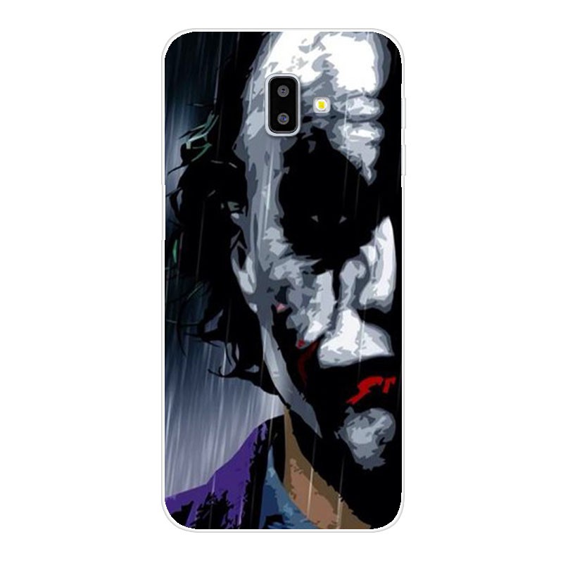 Back Cover J6+ Phone Cover Samsung Galaxy J6+ Case Clear Cartoon