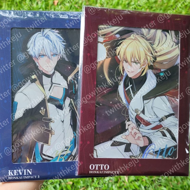 [READY] Shikishi and Holographic Can Badge Kevin Kaslana Otto ...