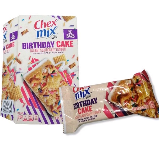 Chex Mix Birthday Cake Treat bar sold per bar not by box Shopee