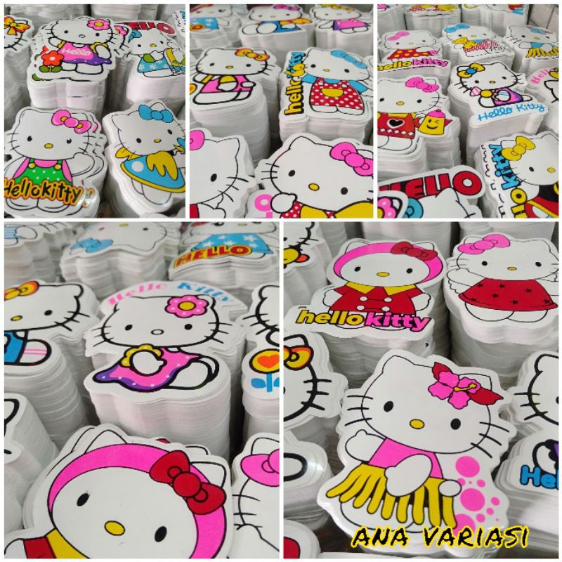 Hello Kitty motorcycle stickers, Hello Kitty character motorcycle car ...