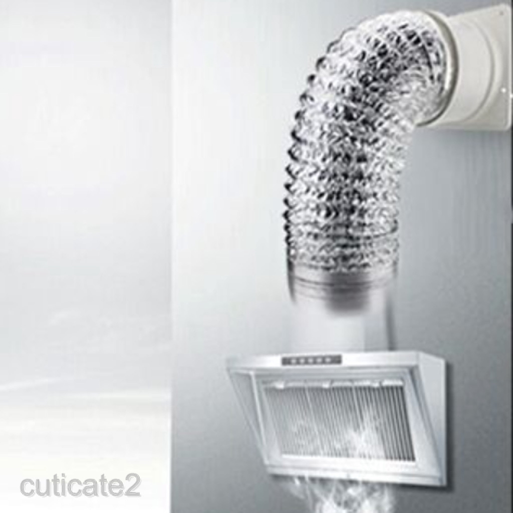 Flexible Aluminum Tube Duct Hose, Exhaust Pipe Ducting Ventilation