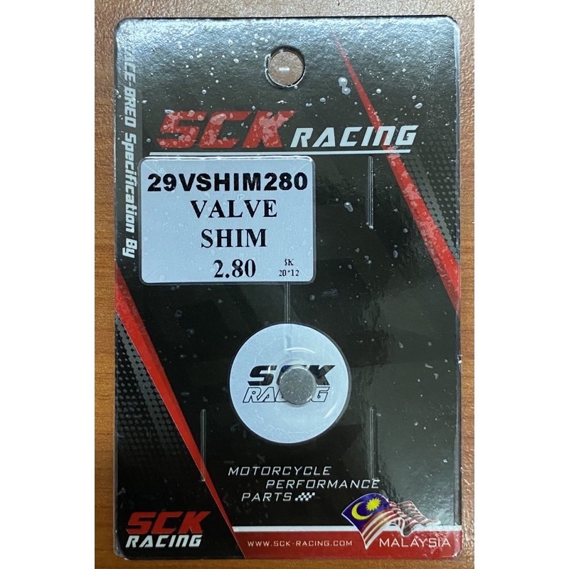 SCK RACING VALVE SHIM HONDA RS150 [ 1.90 > 3.60 ] Shopee Philippines