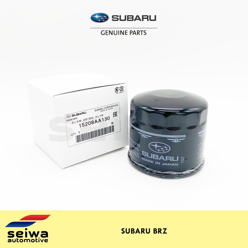 Subaru BRZ Oil Filter Genuine Subaru Auto Parts Shopee Philippines
