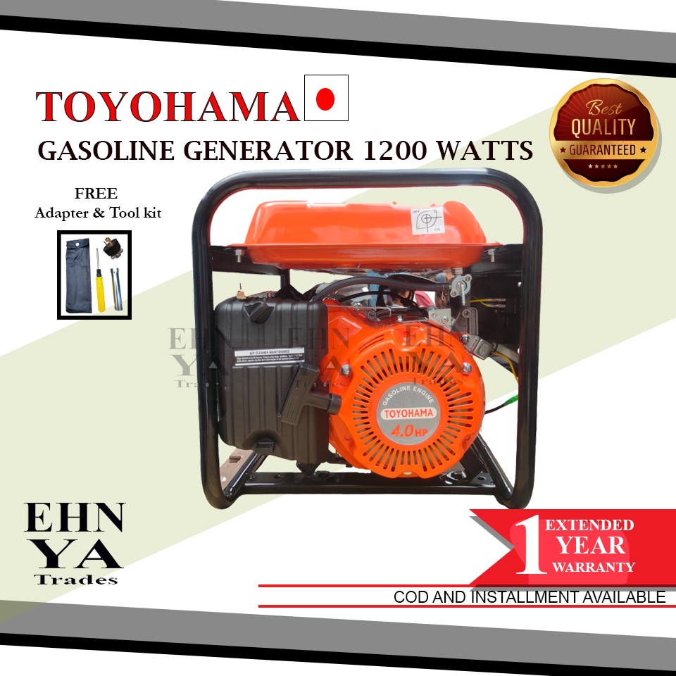 Toyohama Japan Gasoline Generator | Shopee Philippines