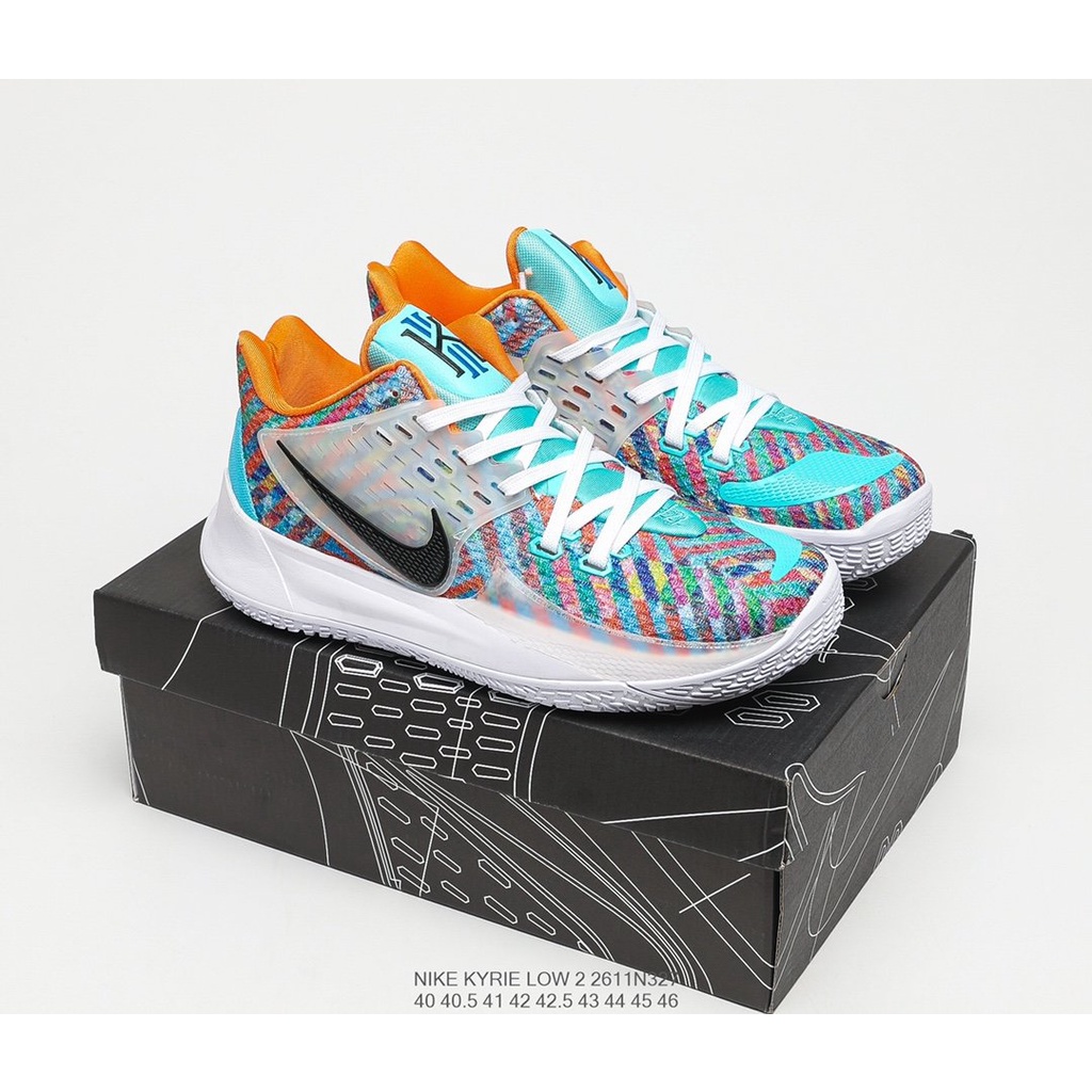 4 COLOR 100 Original Nike Kyrie Irving Low 2 Color rainbow sports running shoes Shopee Philippines