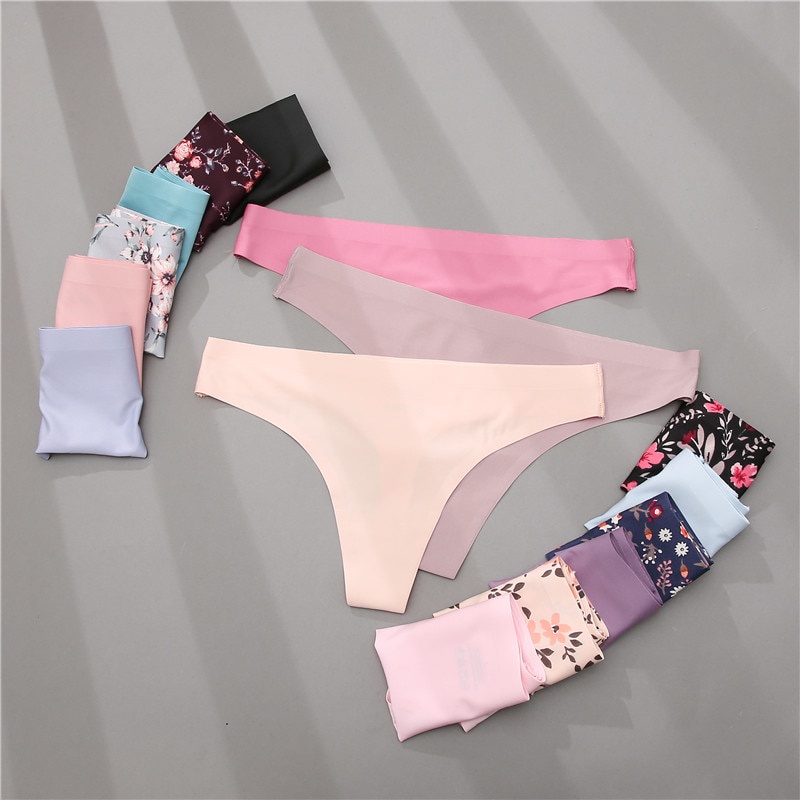 invisible G String Thongs Low Waist Sexy Panties Ladies Seamless Underwear  lingeries woman underpants women panty drop ship