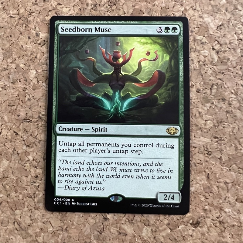 Magic: The Gathering - Seedborn Muse / Musa Semigena - Commander 2019 (C19) - 3