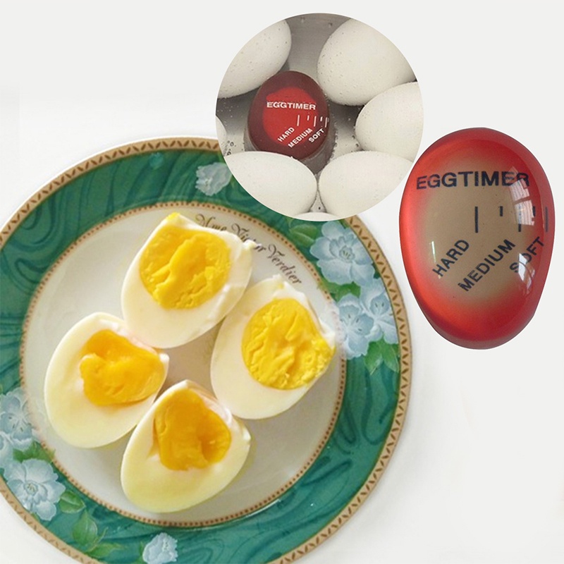 Color Changing Boiled Egg Timer Kitchen Cooking Temperature Yummy