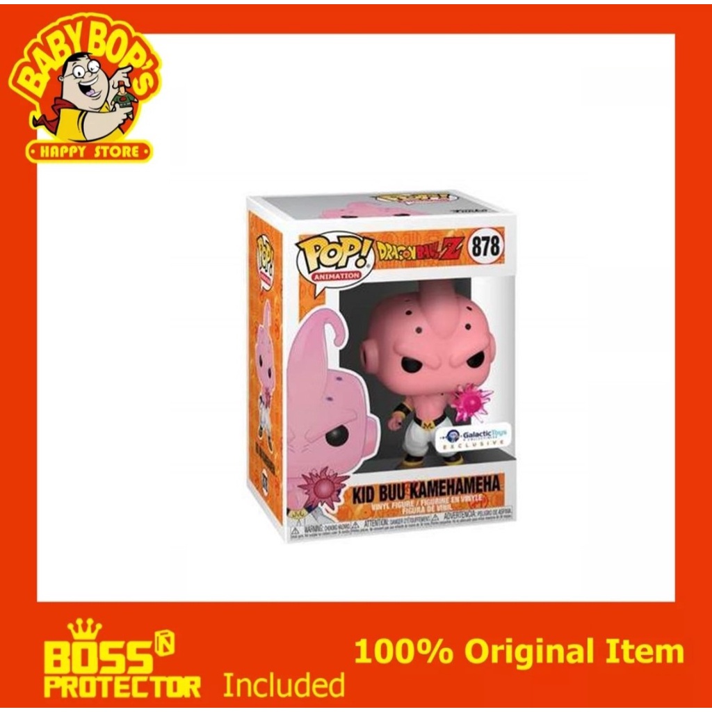 Kid Buu Chase Funko Pop 878 + Protector popular ( No Offers Please)