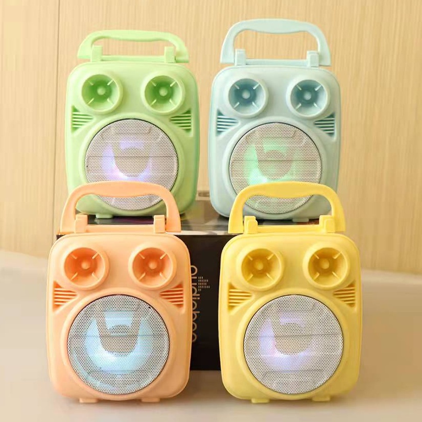 120 Mini Portable Wireless Bluetooth Karaoke Speaker Shopee Philippines