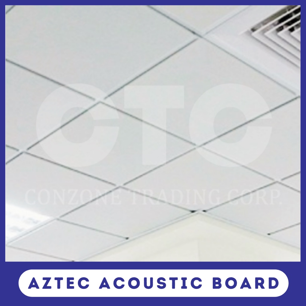 Aztec Gypsum Board Laminate - 10cm x 10cm (Lemon Skin) - Ceiling Board ...