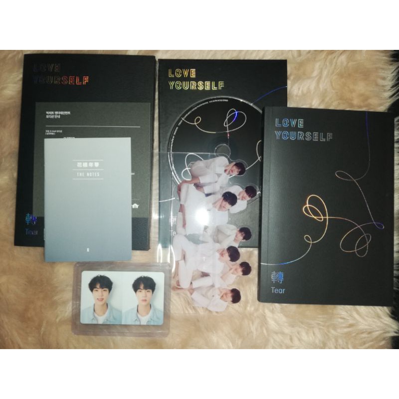 BTS ALBUM : LOVE YOURSELF TEAR VERSION R WITH JIN PC | Shopee Philippines