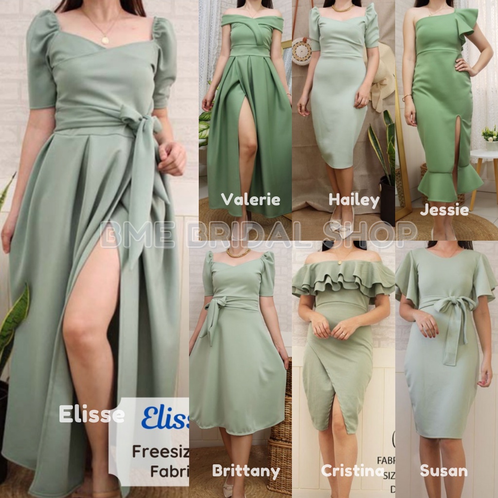 Sage green best sale semi formal dress