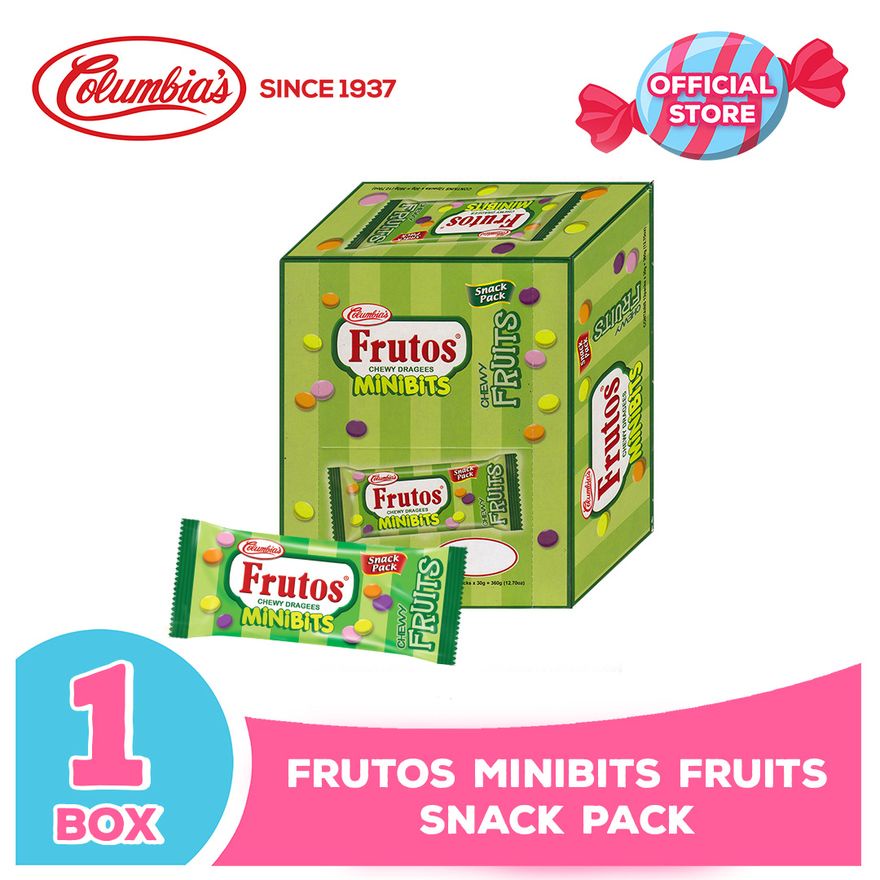 Columbia Candies Frutos Fruits minibits Snack Pack Shopee Philippines