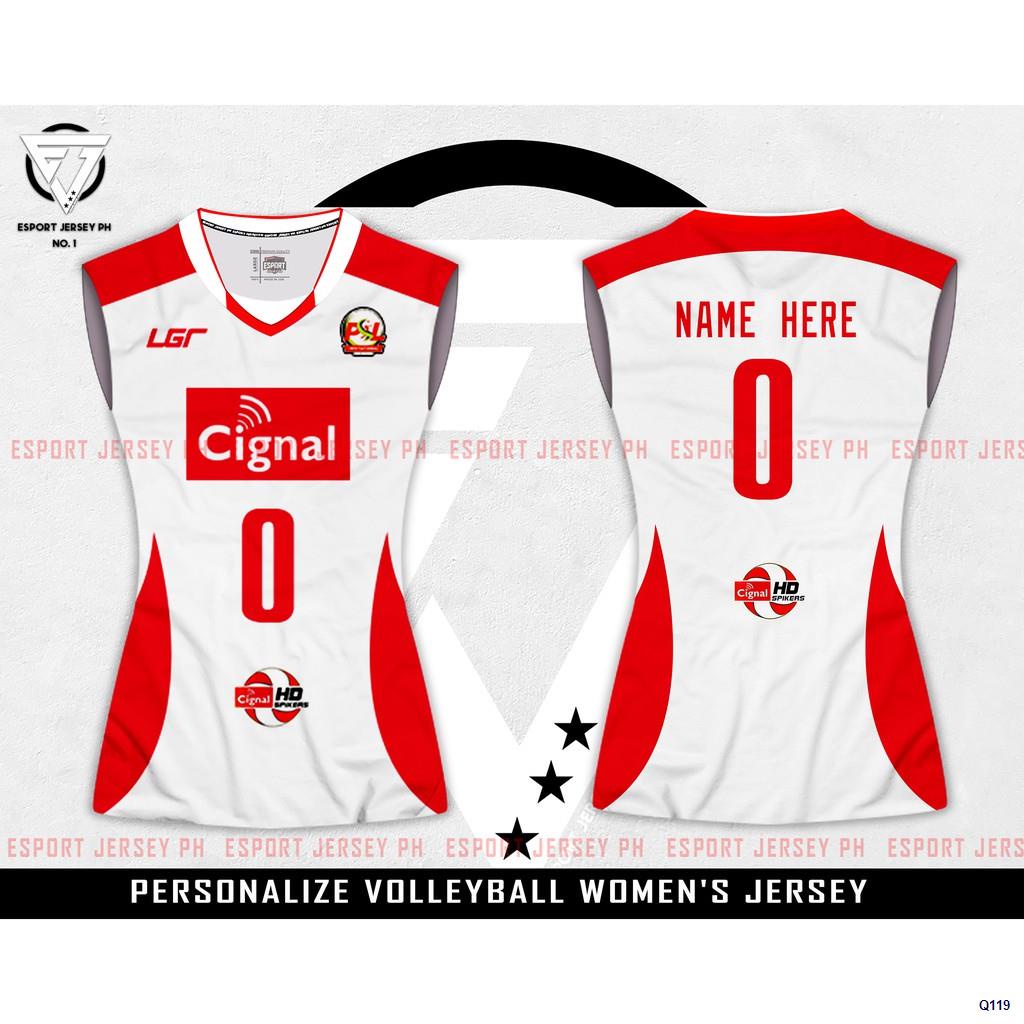 Cignal Jersey Volleyball for Men Women Shirt customize name and number ...