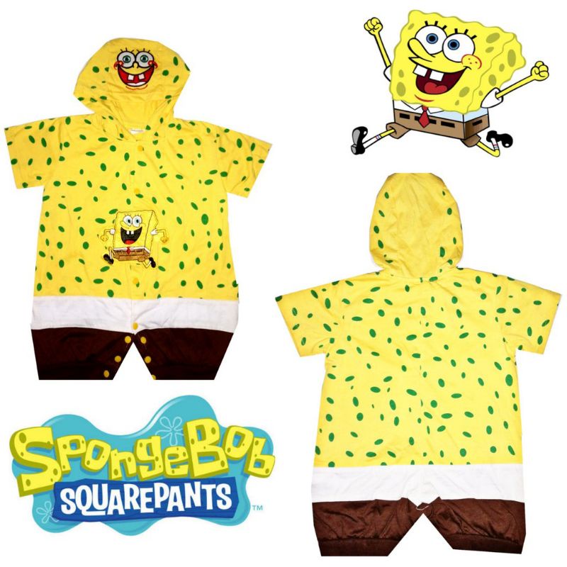 spongebob baby costume ,new born to 2yrs old | Shopee Philippines