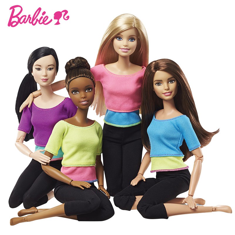 Original Barbie Gymnastics Yoga Sports Doll Barbie All Joints Move