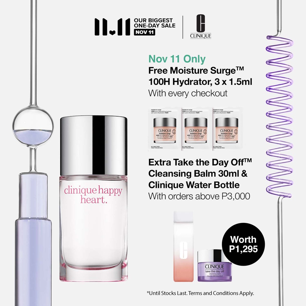 Clinique Happy Heart Perfume Spray 30ml Shopee Philippines