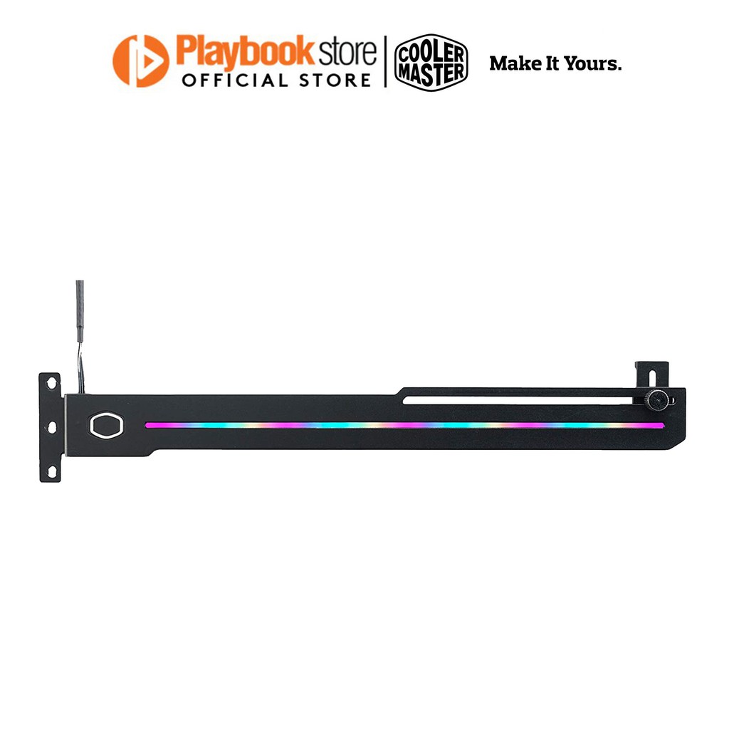 Cooler Master Elv8 GPU Brace With RGB Lighting Video Card Holder (Maz