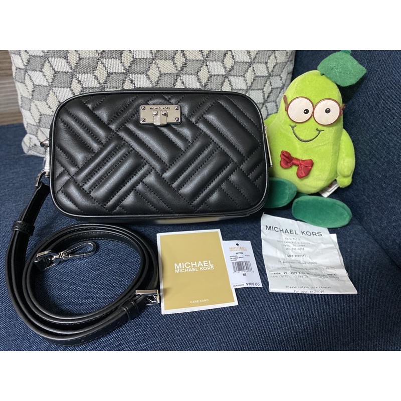 Michael kors peyton camera on sale bag