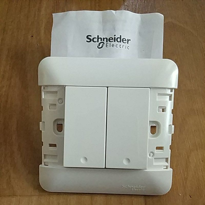 Schneider 2Gang Series Beam Switch Switch | Shopee Philippines