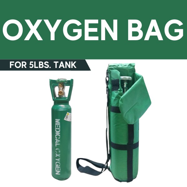 Oxygen BAG With Sling For 5Lbs Tank - BAG ONLY (Random Color) | Shopee ...