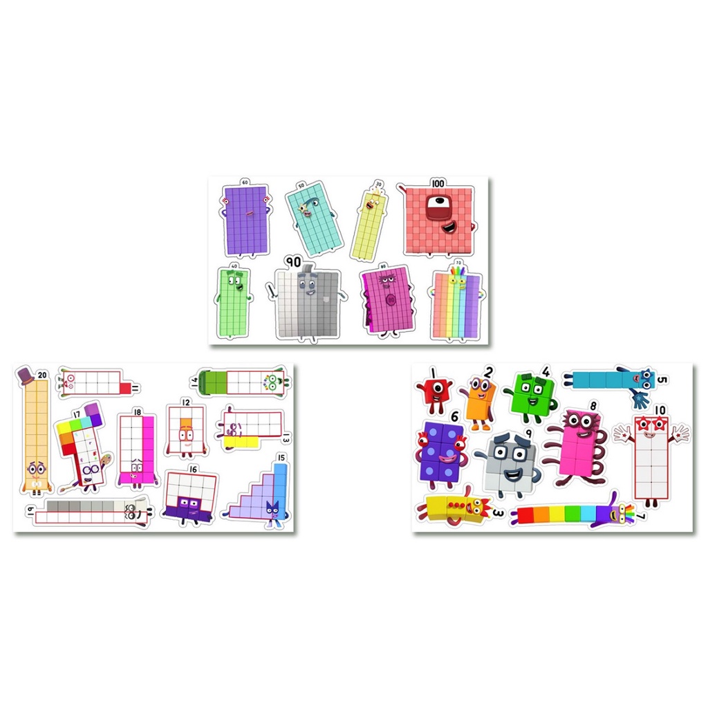 Numberblocks Stickers Numberblock * From Thailand | Shopee Philippines