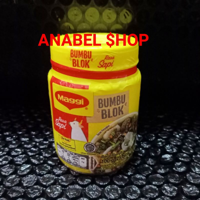 Maggi Beef Broth Block Beef Flavoring Beef Stock Cube Shopee Philippines