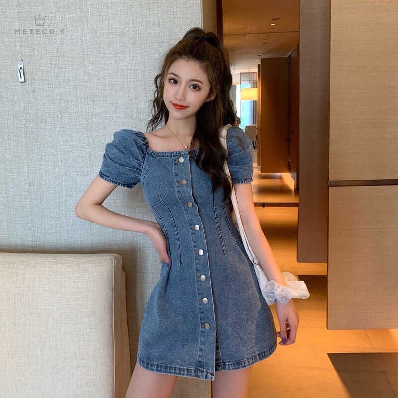 Shopee 2025 denim dress