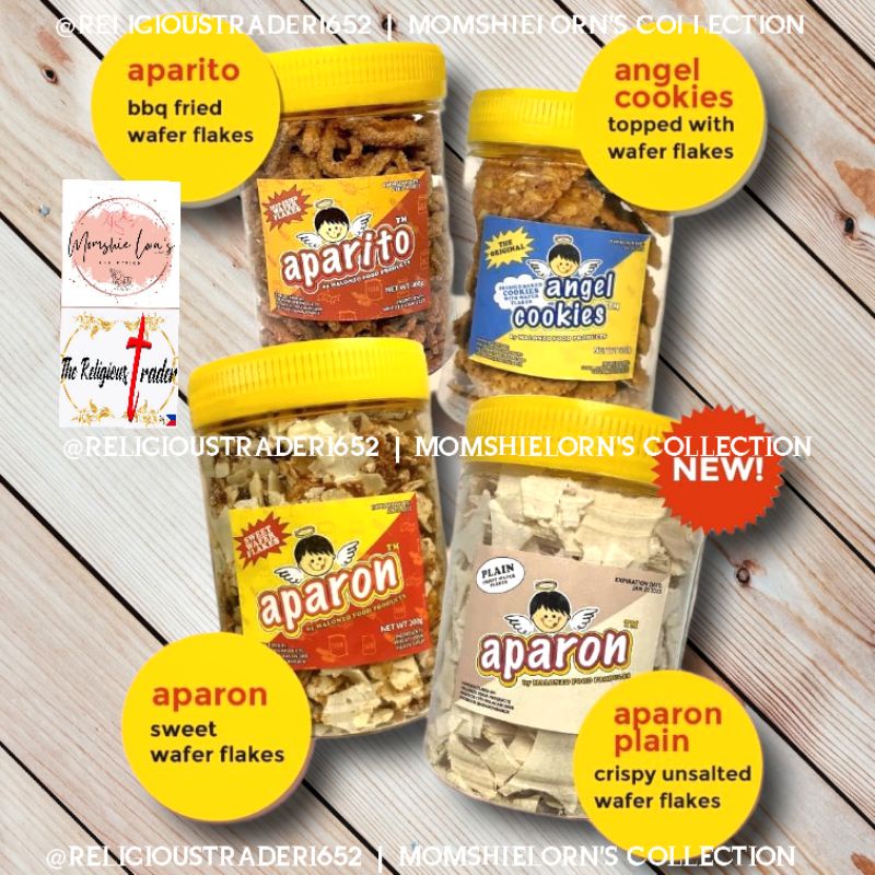 The Original Aparon & Aparon Plain / Aparito / Angel Cookies | Shopee ...