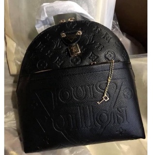 Louis Vuitton Moon Backpack Embossed Monogram Midnight in Canvas