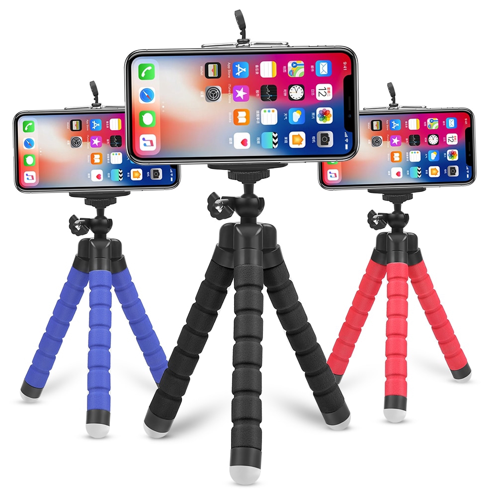Phone Holder Flexible Octopus Tripod Bracket Selfie Expanding Stand Mount  Monopod Styling Accessories For Mobile Phone Camera