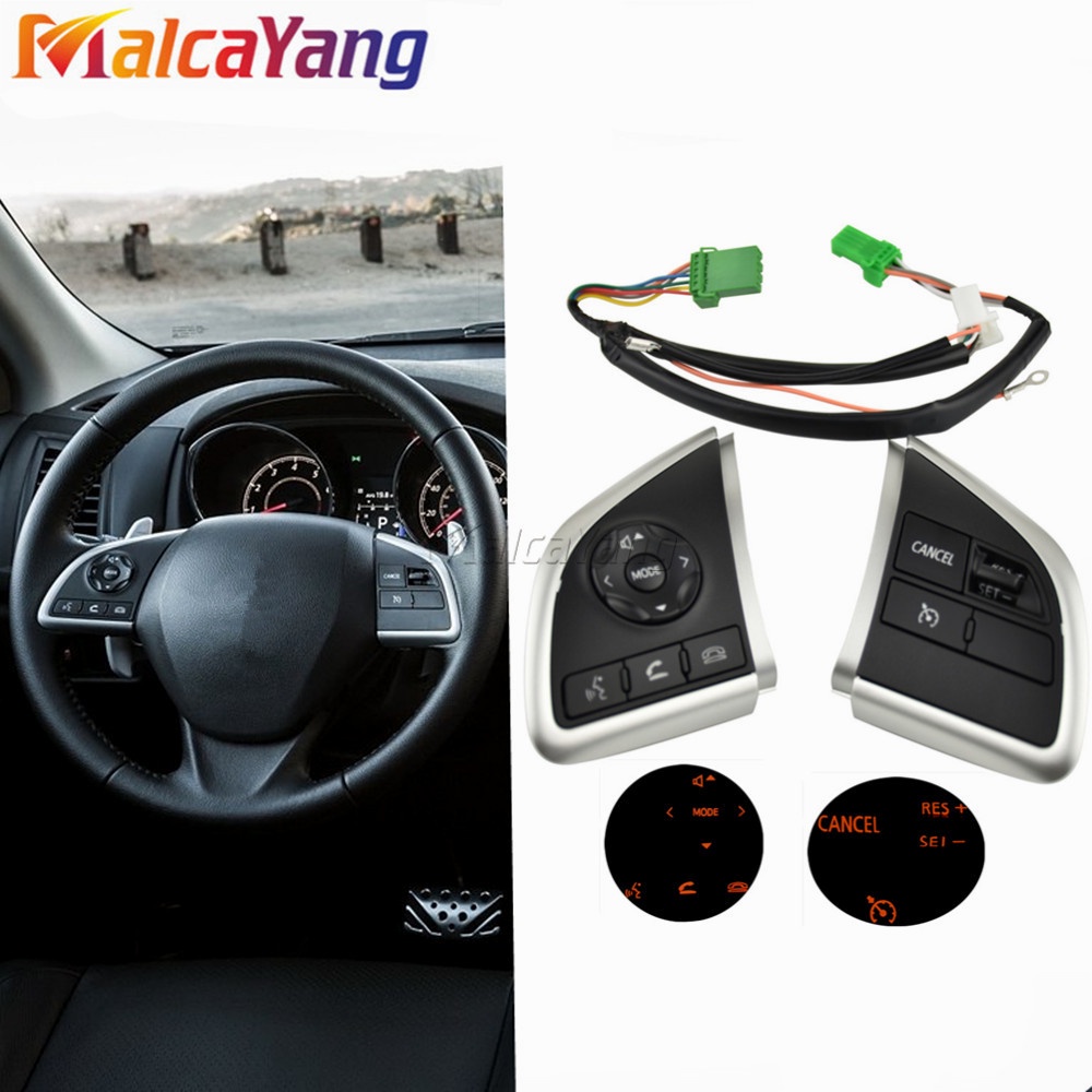 Multifunction Steering Wheel Switch For Mitsubishi ASX Outlander 20132016 Audio Volume