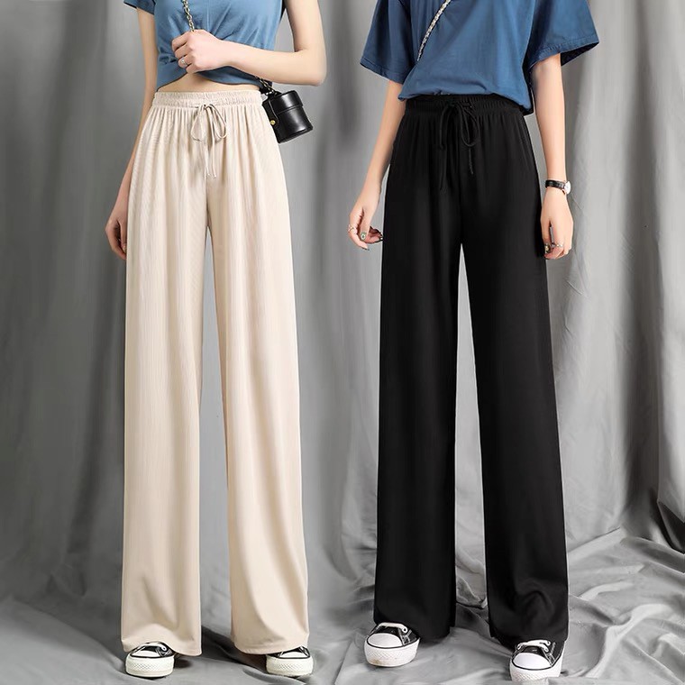 Women's Outfit Korean Style Stretchable Square Pants/Wide Leg B3035