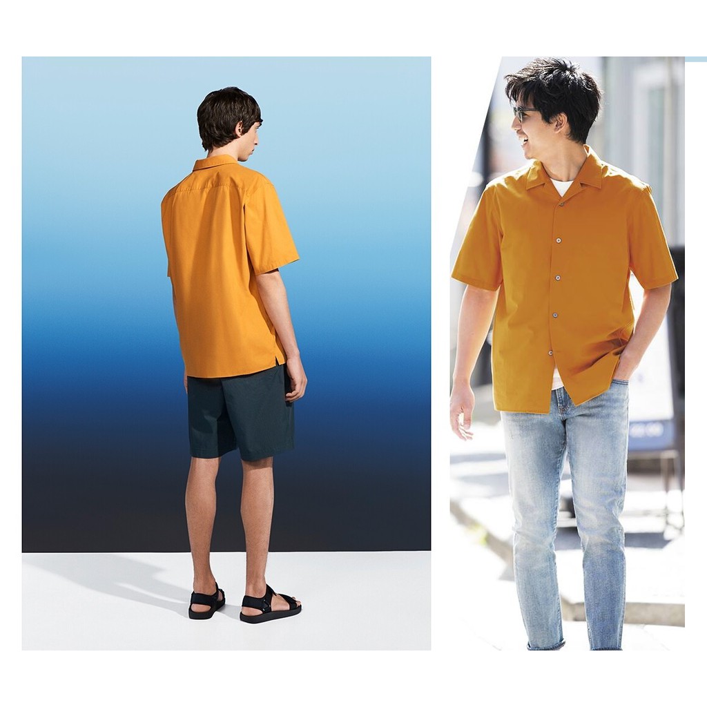 chinese collar uniqlo