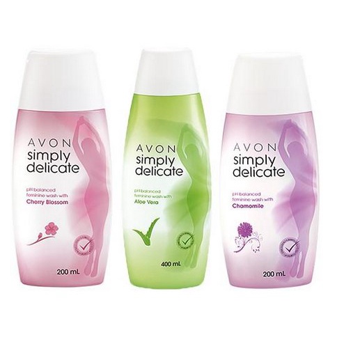 AVON SIMPLY DELICATE pH-BALANCED FEMININE WASH | Calming, Refreshing ...