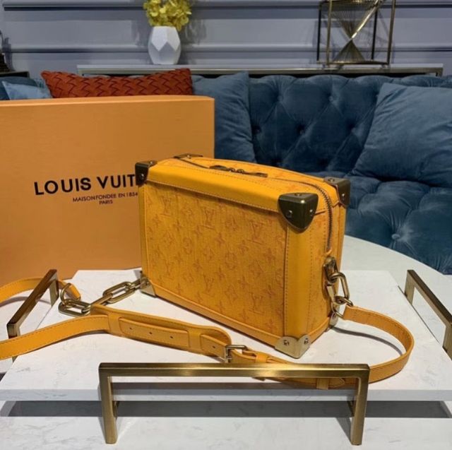 Louis Vuitton Handle Soft Trunk Saffron Yellow