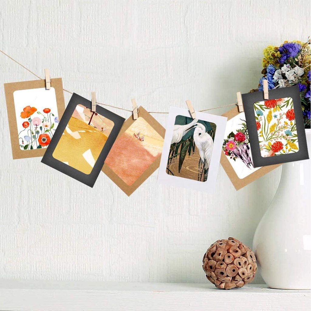 Letterpress Printing DIY Photo Frames Creative Linkage Mounted ...