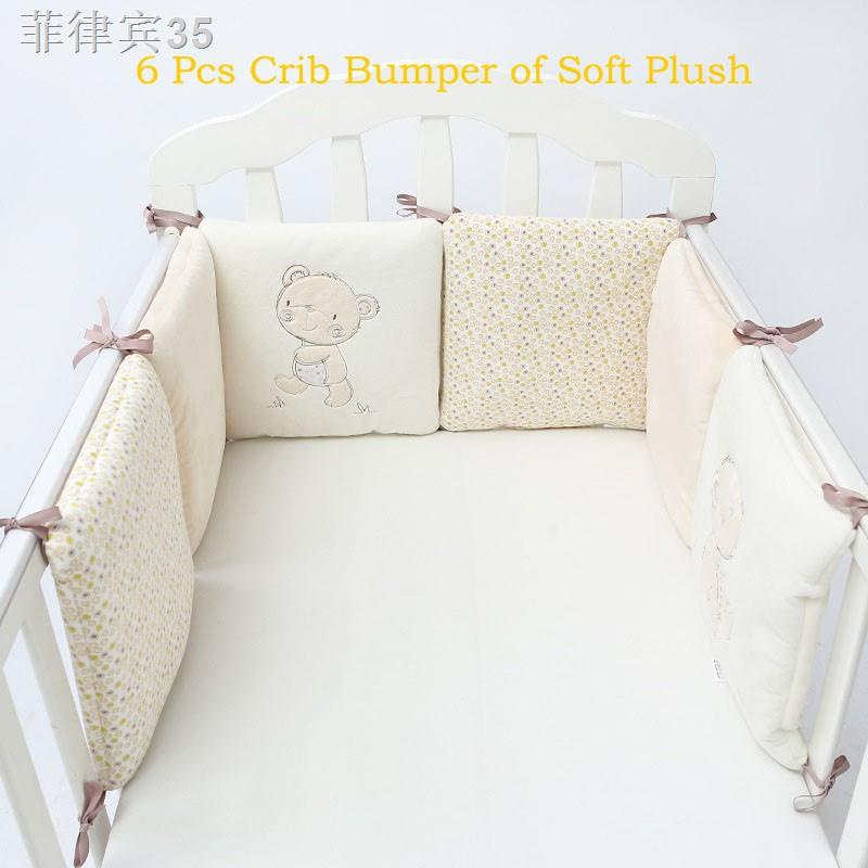 Soft clearance crib bumper