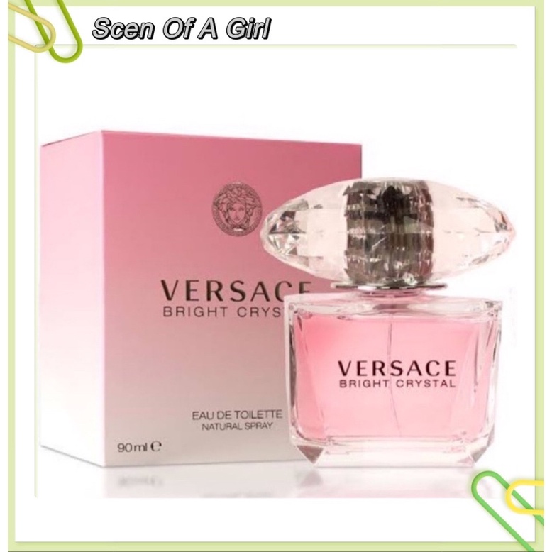 Versace Bright Crystal Eau de Toilette For Women Perfume 90ml